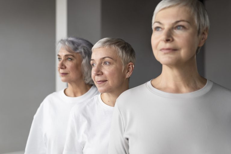 portrait-senior-women-gym